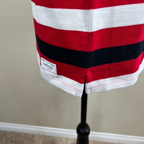Talbots  Red long sleeve Tee  Aerial Stripe  knit top size Mp academia business - Picture 13 of 14